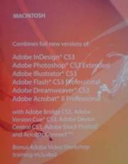 Adobe CS3 Design Premium (Mac),  full version