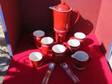 NESCAFE COFFEE Set A set consisting of 6 cups, 3 large....