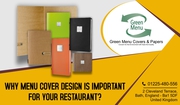 Why Menu cover design is important for your restaurant?